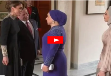 وصول إنتصار السيسي وزوجة الرئيس الأمريكي لحضور حفل زفاف ولي عهد الأردن
