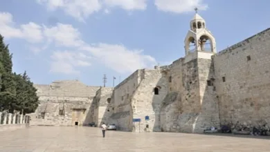 كنيسة المهد ببيت لحم فلسطين