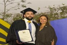 ليلى علوي تحتفل بتخرج نجلها: يا أغلى من نور عيني.. فرحتي مفيش زيها