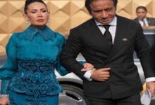 ظهور أحمد عز وزوجته شاهيناز النجار في افتتاح المتحف المصري الكبير..