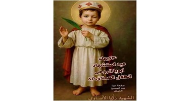 الشهيد زكريا الطفل الانصناوى