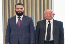الرئيس السوري يستقبل رجل الأعمال المصري ساويرس